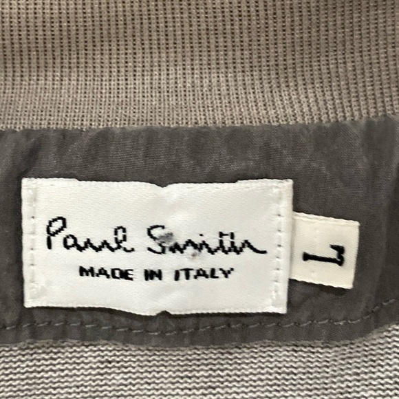 Men’s Paul Smith cardigan Gray/ Brown size L Made in Italy - Picture 8 of 10
